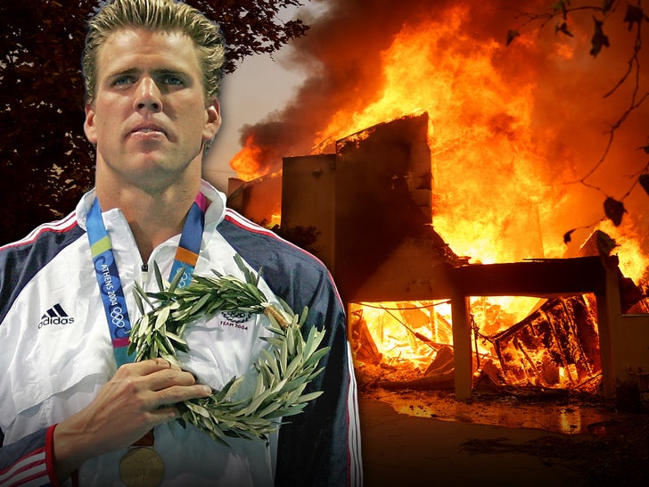 Olympic Swimmer Gary Hall Jr. Loses Home, Medals In L.A. Wildfires