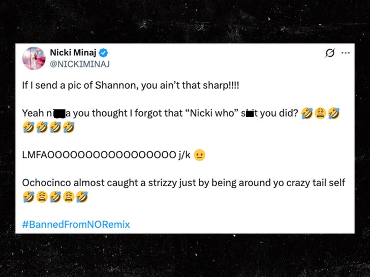 nicki minaj shannon sharpe x 1