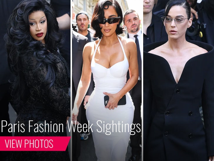 Paris Fashion Week Cardy B, Kim Kardashian e Katie Perry