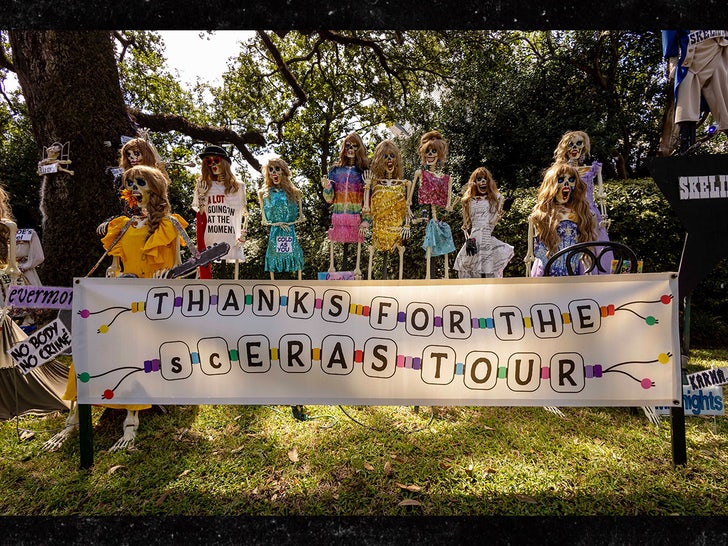Taylor Swift la imagen de Skeleton Home Nola Direct 1