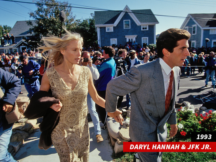 Daryl Hannah e JFK Jr. Getty
