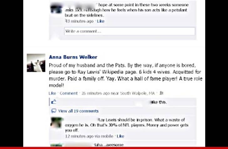 Anna Burns Welker: Wife of Patriots' Welker goes on Facebook rant