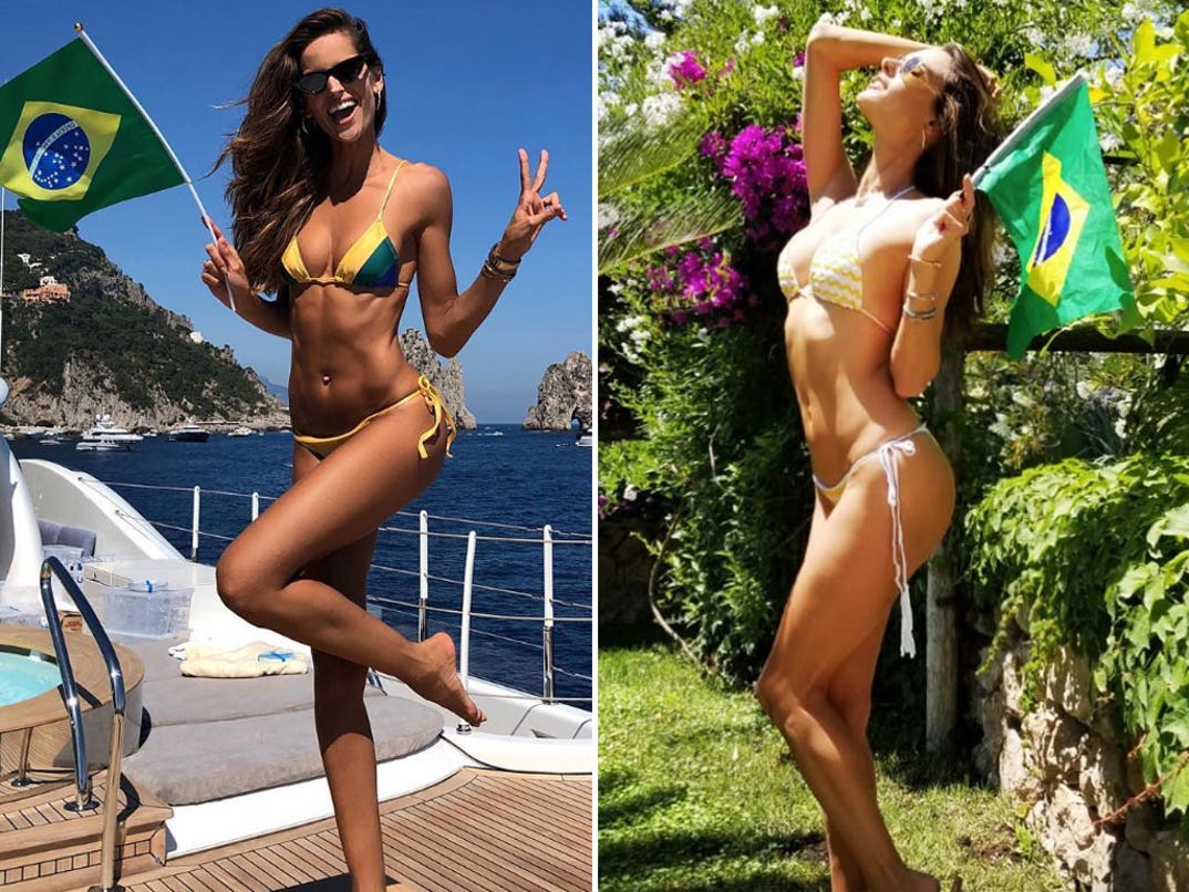 Izabel Goulart (33) vs. Alessandra Ambrosio (37) -- Brazil Babes Edition