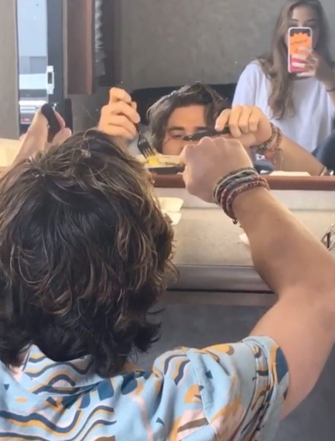 Madelyn Cline and Chase Stokes