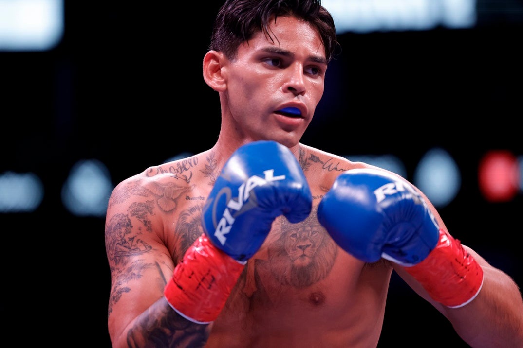 Ryan Garcia In The Ring Photos 10