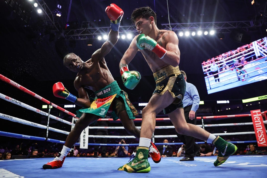 Ryan Garcia In The Ring Photos 4