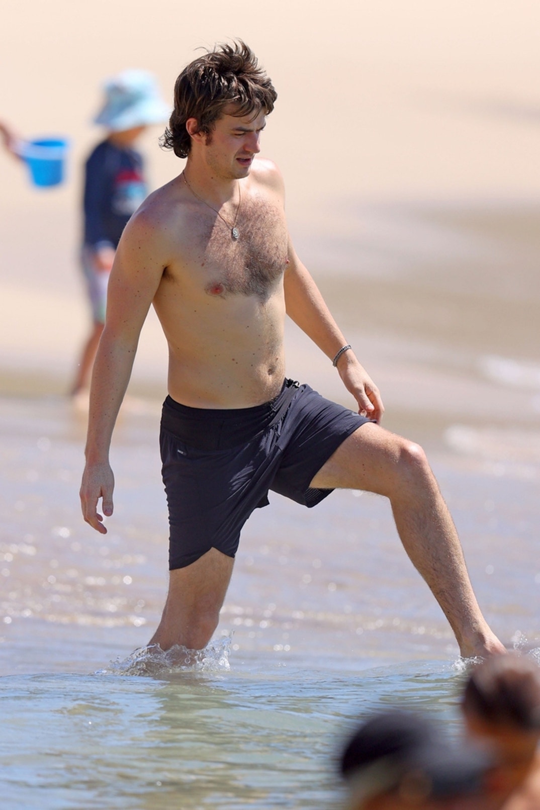 Joe Keery Body Shape - Shirtless