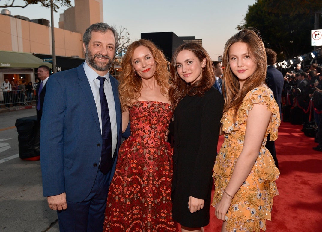 Another family who enjoys stepping behind the scenes as well as in front of the camera in Hollywood. You first saw daughters Maude and Iris in 