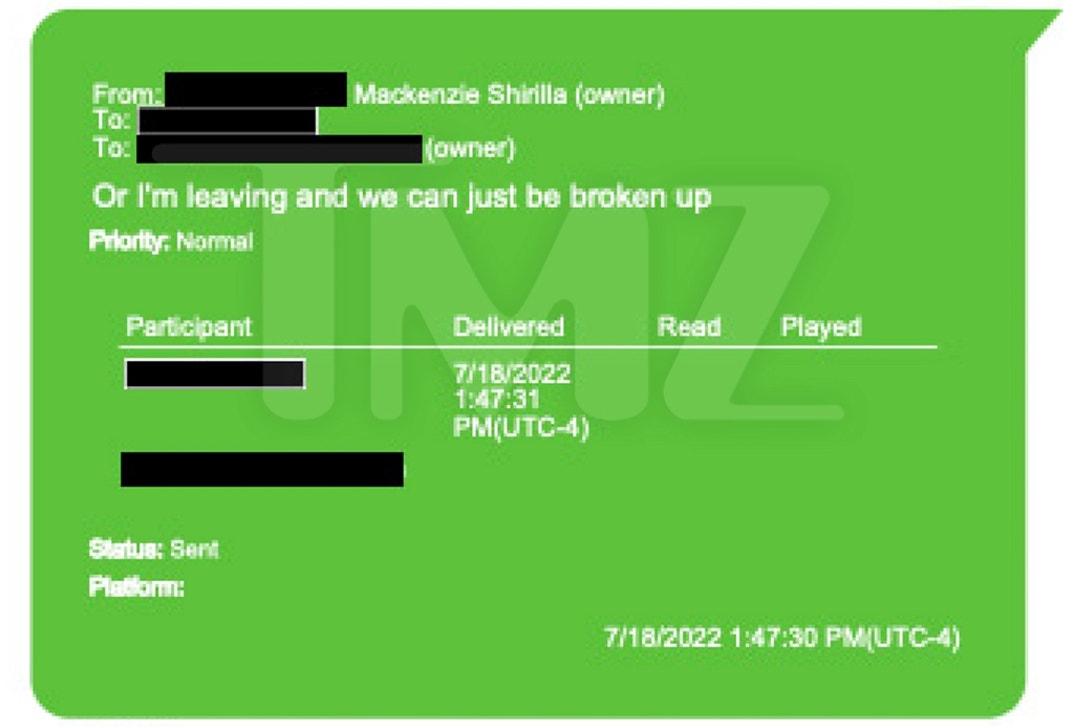 Inidivual Mazkenie Shirilla Accusing Dominic Russo 13