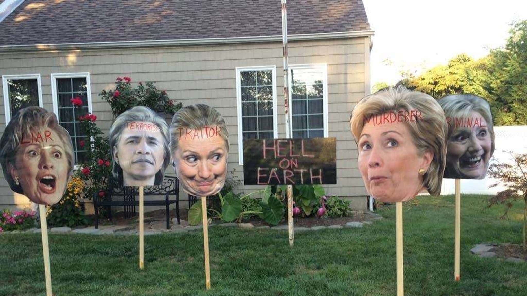 Hillary Clinton Haunted House
