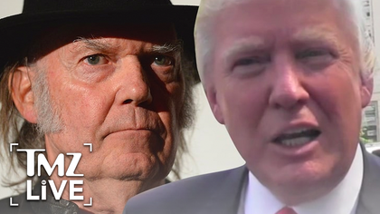 Neil Young just went after President Trump's campaign in court for using his songs at rallies ... and the rocker isn't pulling any punches.