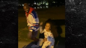 Kanye West and North Do Dance-Off as Laughing Kim Kardashian Shoots Video