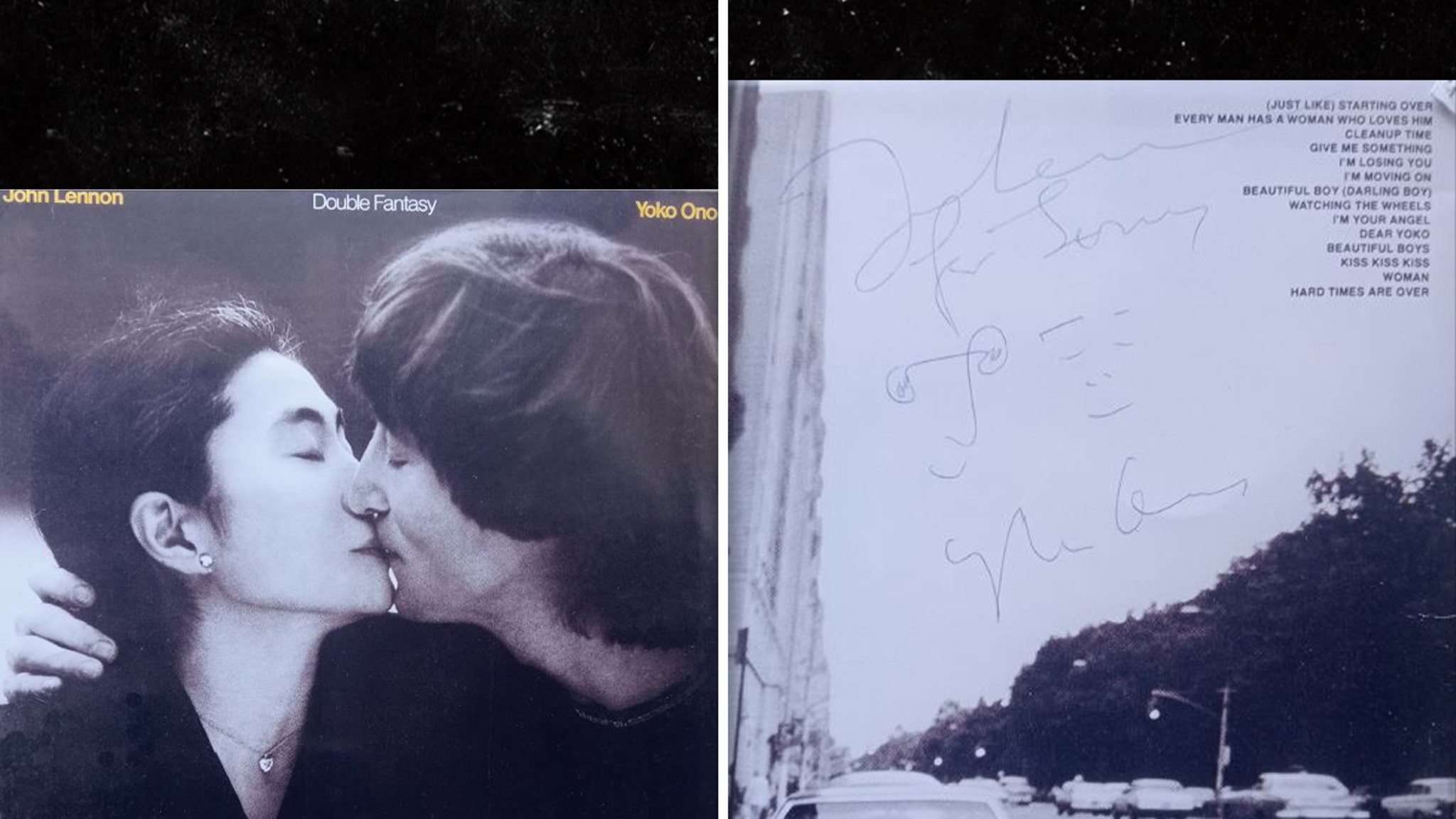 John Lennon & Yoko Ono's Rare Signed 'Double Fantasy' Album For Sale