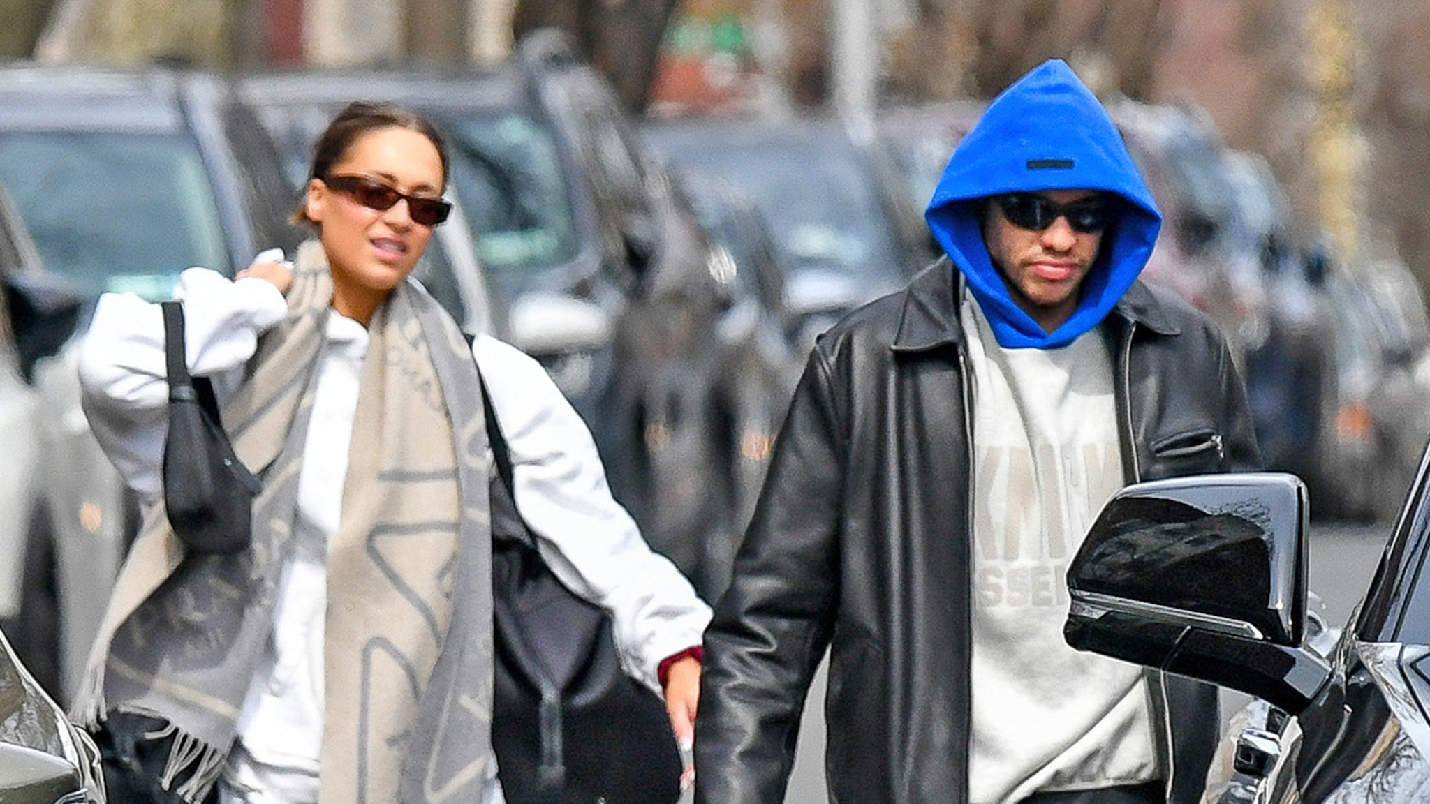 Pete Davidson and Elsie Hewitt Spotted in Chilly NYC After Florida PDA Session