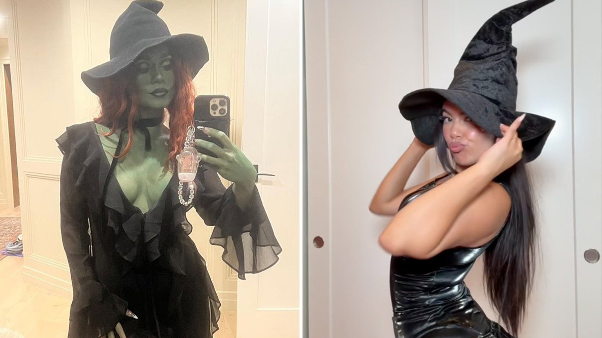 Celebrate Spooky Season with These Sexy Stars Dressed Up As Witches