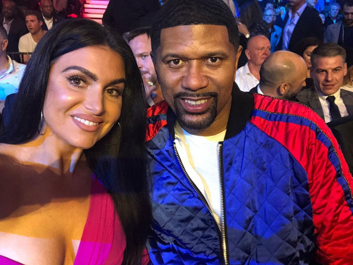 Jalen Rose and Molly Qerim Together.