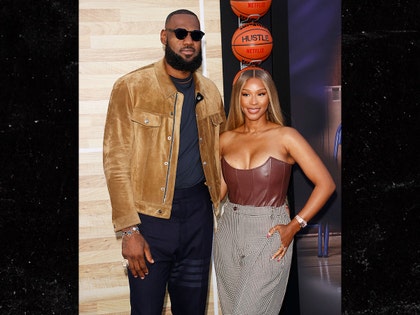 LeBron James and Savannah James