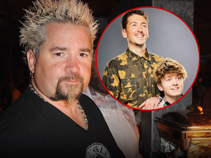 guy fieri and sons hunter and ryder
