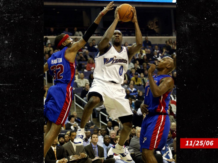 Gilbert Arenas Wizards Getty