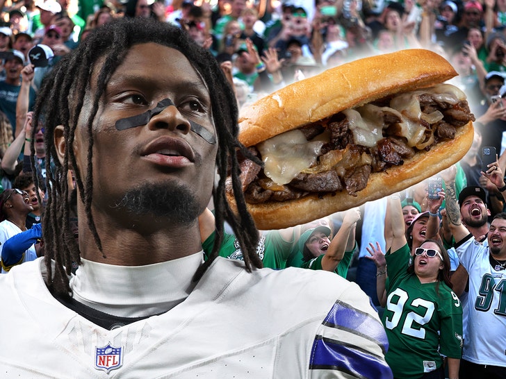 george pickens eagles philly cheesesteak main getty 3