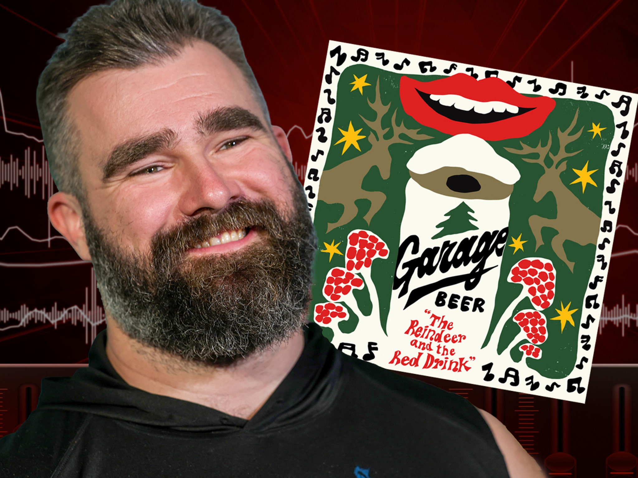 tmz.com - TMZ Staff - Jason Kelce Lends Voice For Garage Beer's Holiday Vinyl Record