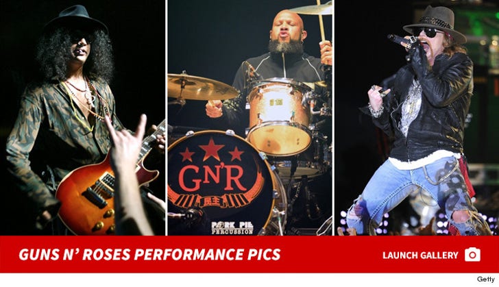 Guns N' Roses Performance Photos