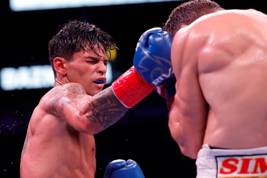 Ryan Garcia In The Ring Photos 9