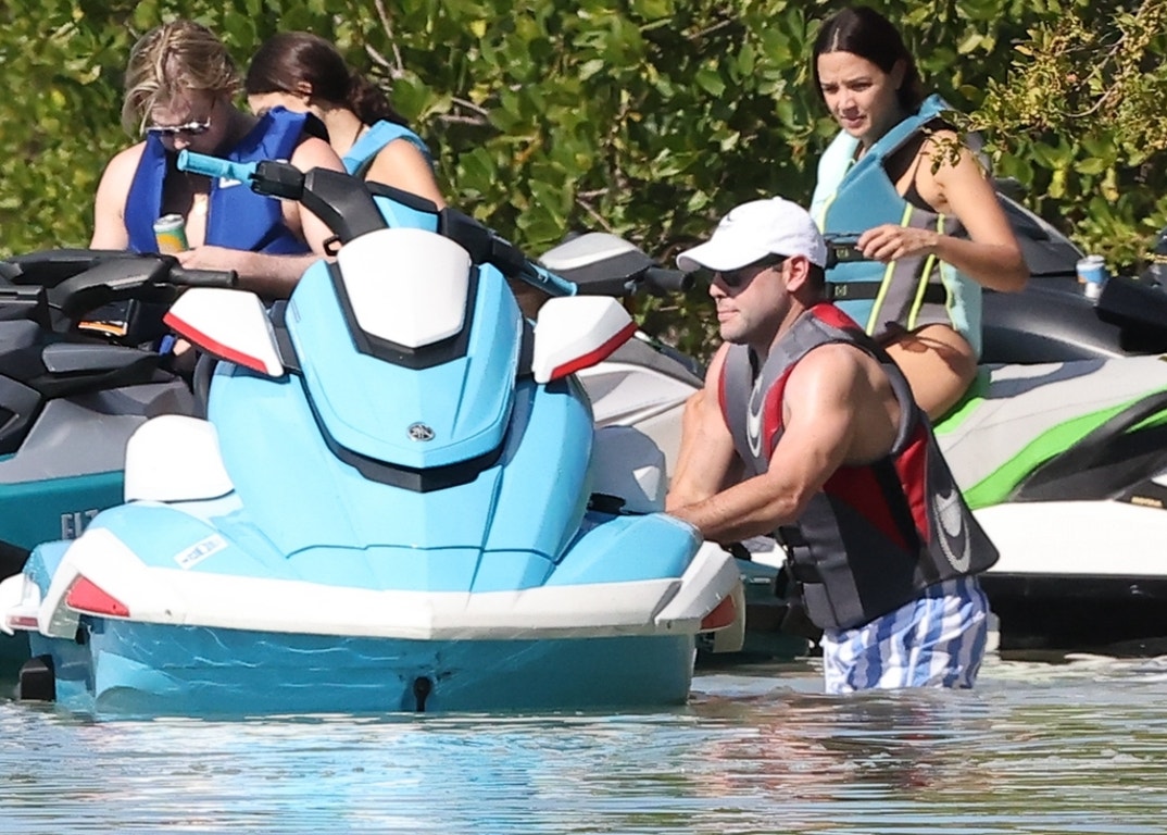 Sydney Sweeney Skimpy Bikini Jet Ski Scooter Braun 6