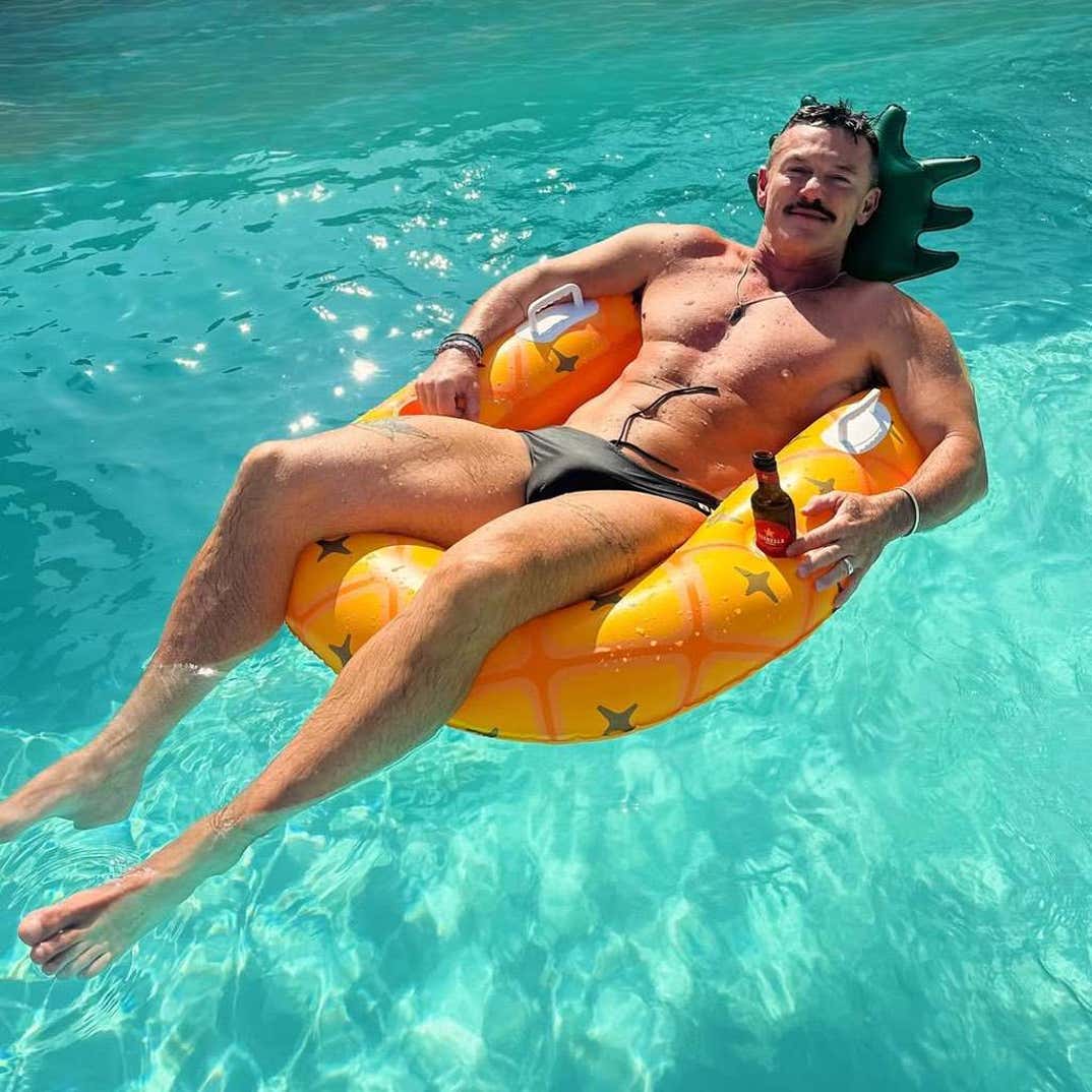 Luke Evans Shirtless Shots 1