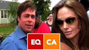 Brad Pitt and Angelina Jolie Engagement -- Gay Marriage Group Gives Their Blessing