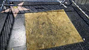 Donald Trump Walk of Fame Star Caged, Boarded Up
