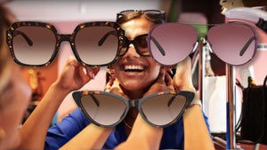 Women Trying On Sunglasses Surrounded By Amazon Deals On Sunglasses