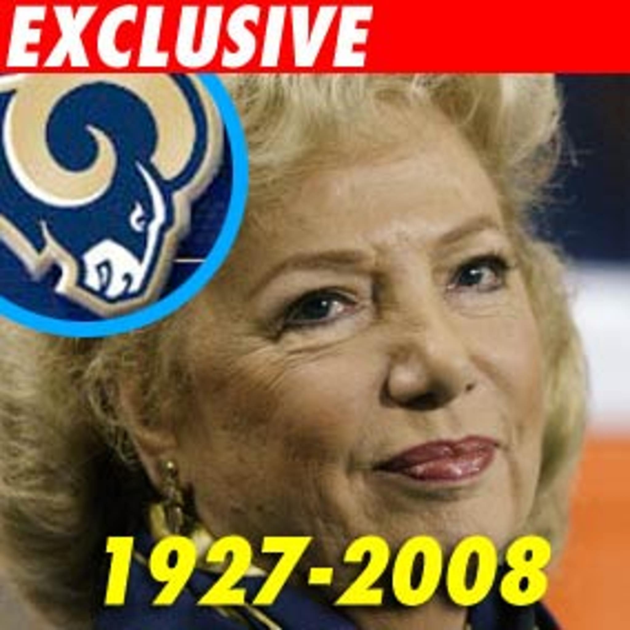 St Louis Rams owner Georgia Frontiere dies at 80