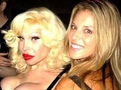 Carrie Prejean and Amanda Lepore