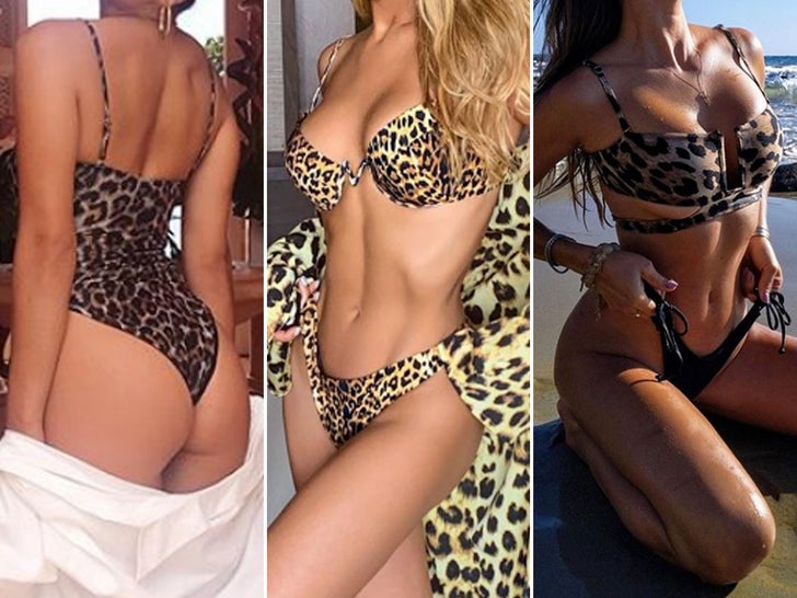 Cheetah Print Suits -- Guess Who!