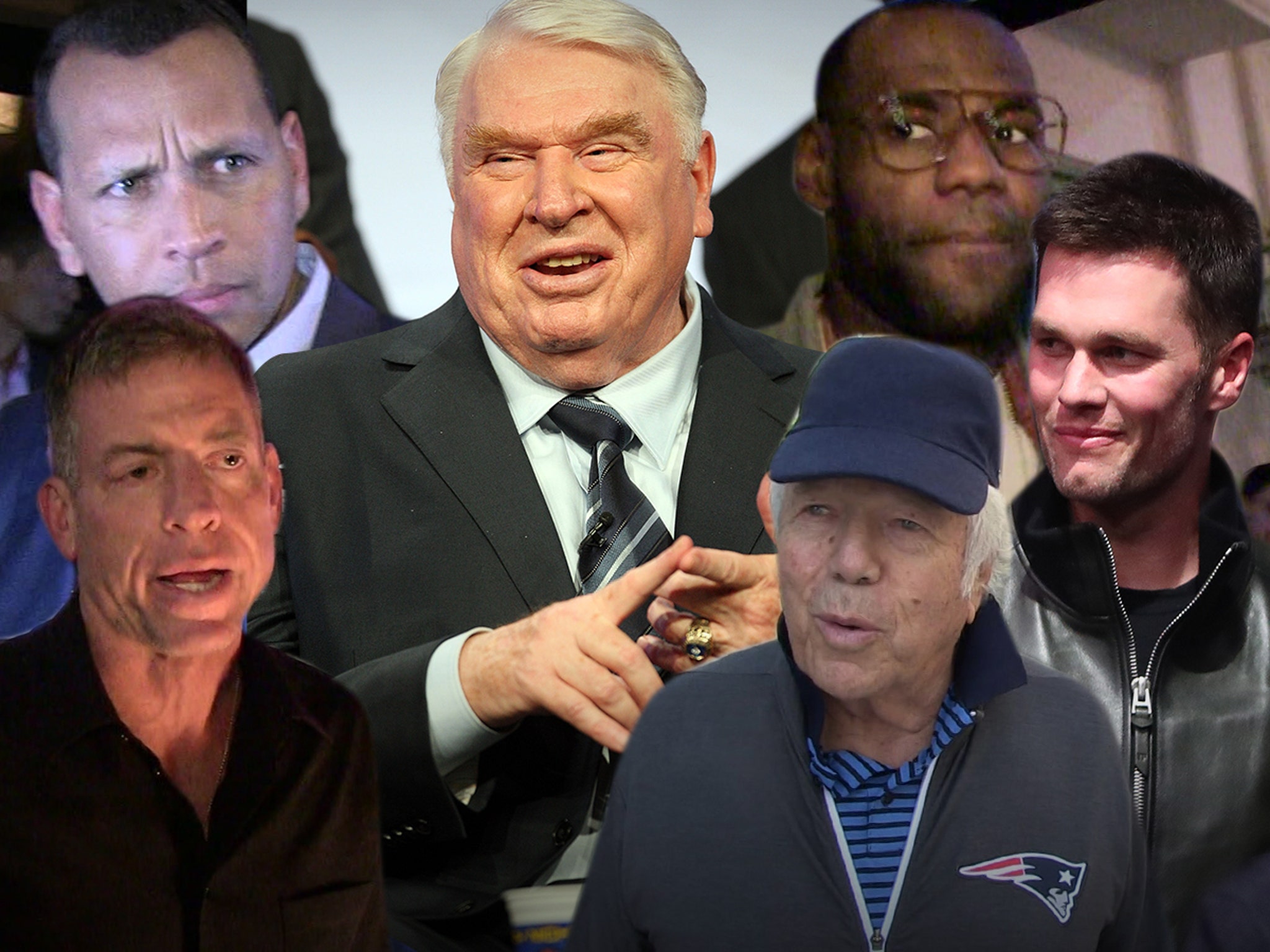 Tom Brady, LeBron James, More Pay Tribute to NFL Legend John Madden