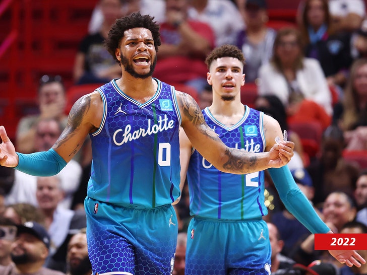 lamelo ball and miles bridges getty 1
