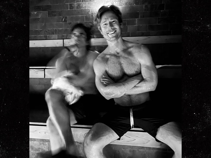 glen powell john stamos