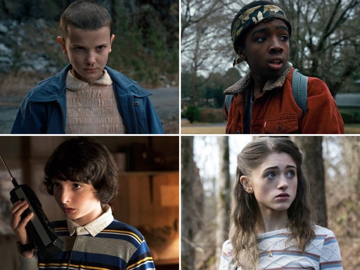 'Stranger Things' Cast -- Then And Now!