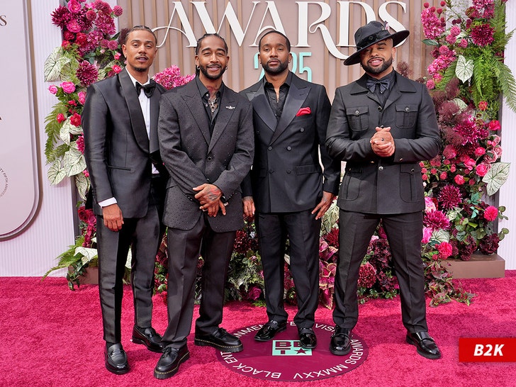 Lil’ Fizz Omarion G-Boog Raz-B sub getty Swipe