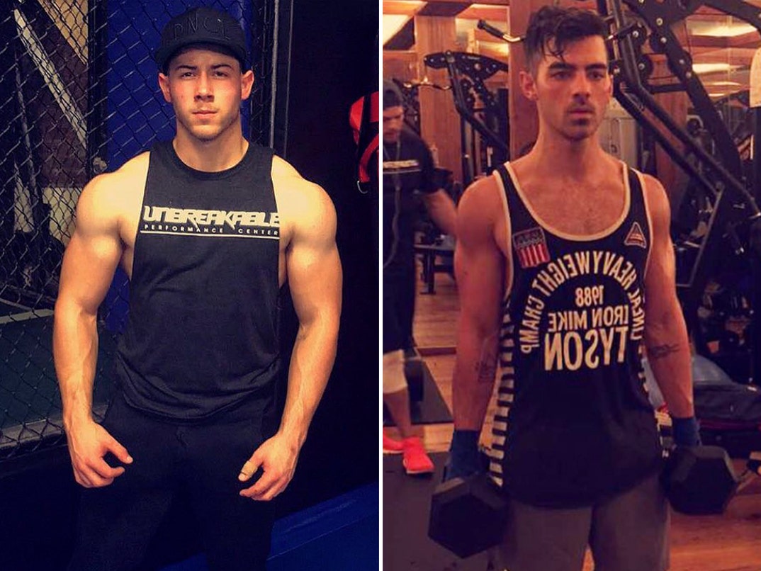 Nick Jonas (25) vs. Joe Jonas (28)