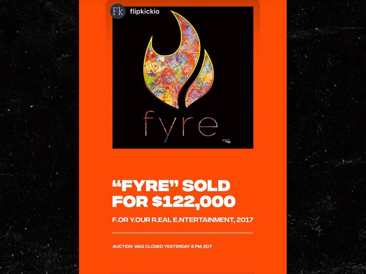 Ja Rule Sells NFT of Fyre Festival Logo Painting for $122k