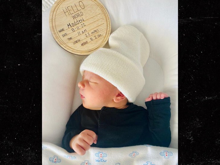 Zach And Julie Ertz Welcome Son, Madden, 'You Are So Loved