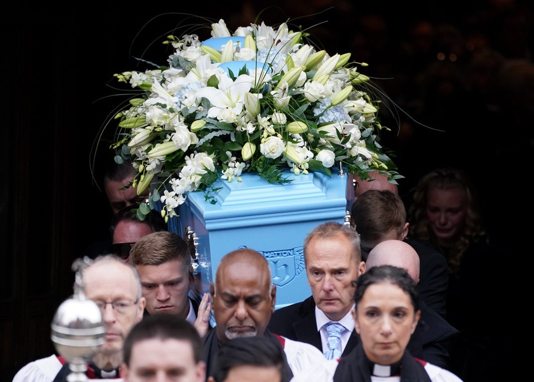 Friends & Family Mourn at Ricky Hatton's Funeral 6