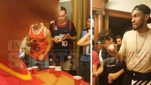 NBA's Jabari Parker -- Crushes Beer Pong ... At College Party (VIDEO)