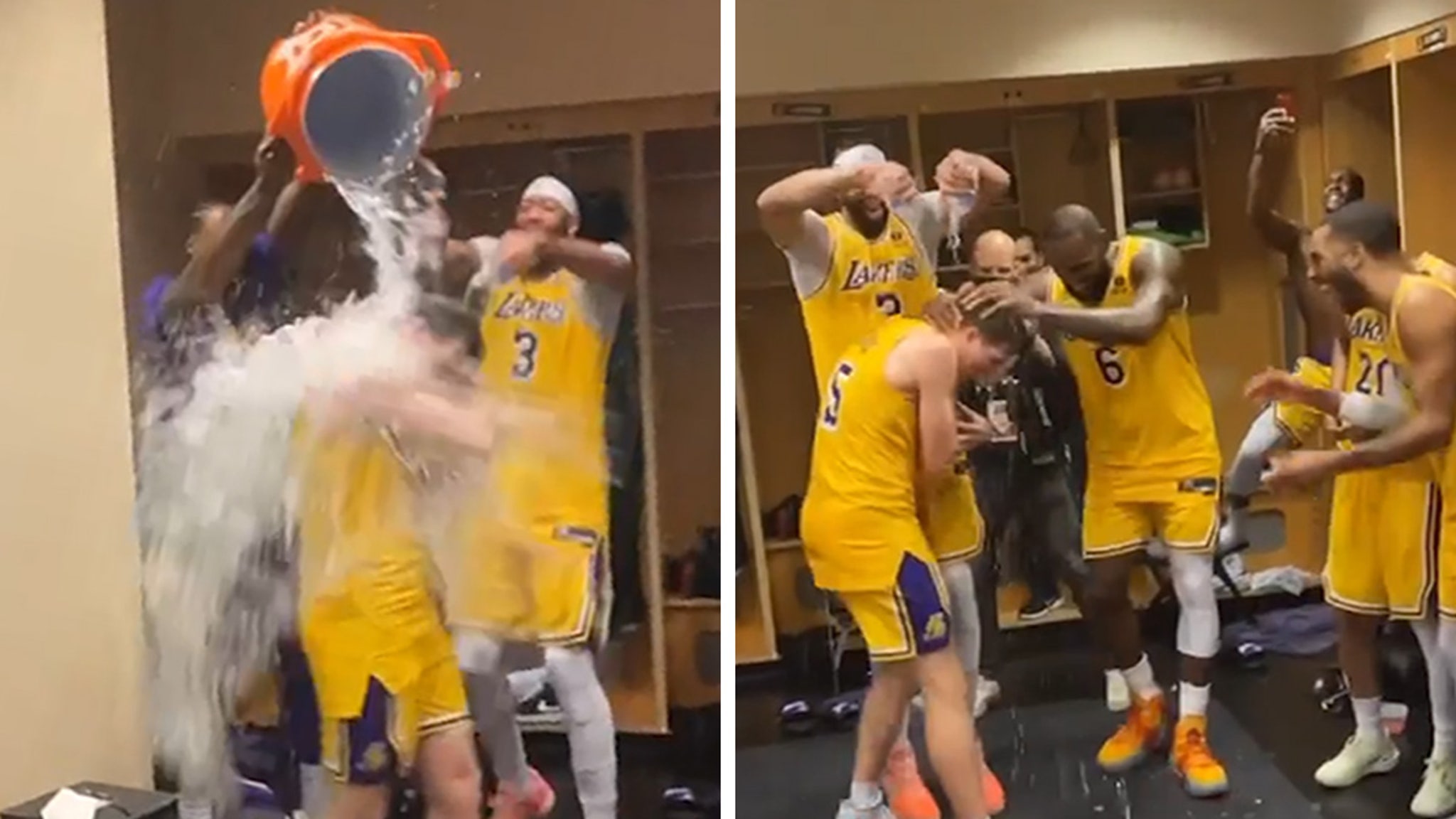 LeBron James, Lakers Lose It After Austin Reaves Nails Game Winning 3