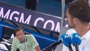 Daniil Medvedev Blows Up On Umpire At Australian Open, 'Are You Stupid?'