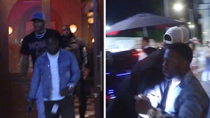 Russell Westbrook Celebrates $47 Mil Lakers Payday With Kevin Hart At L.A. Hotspot
