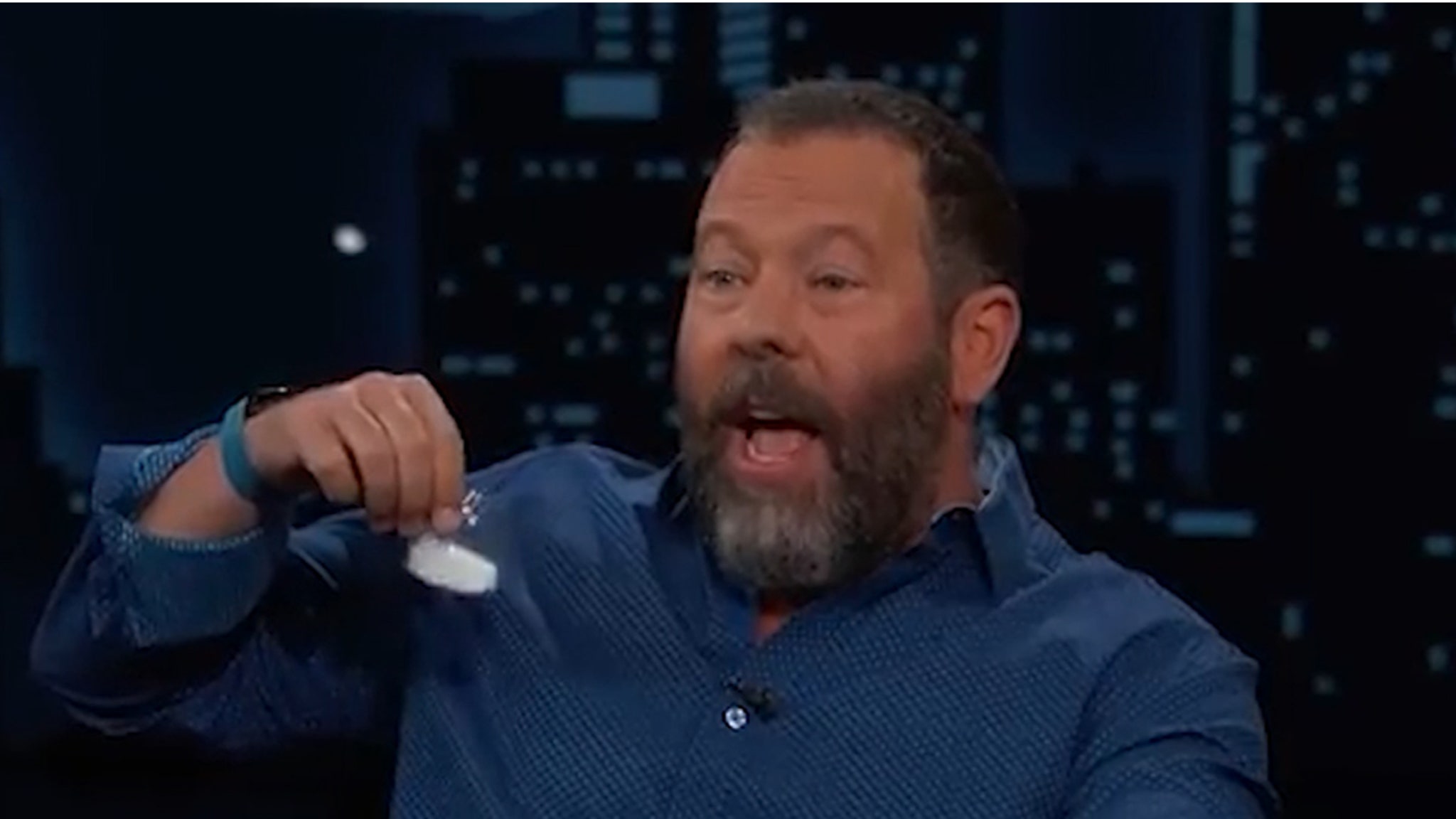 Bert Kreischer Says Whole Arena Thought He Had Cocaine at Tom Brady Roast