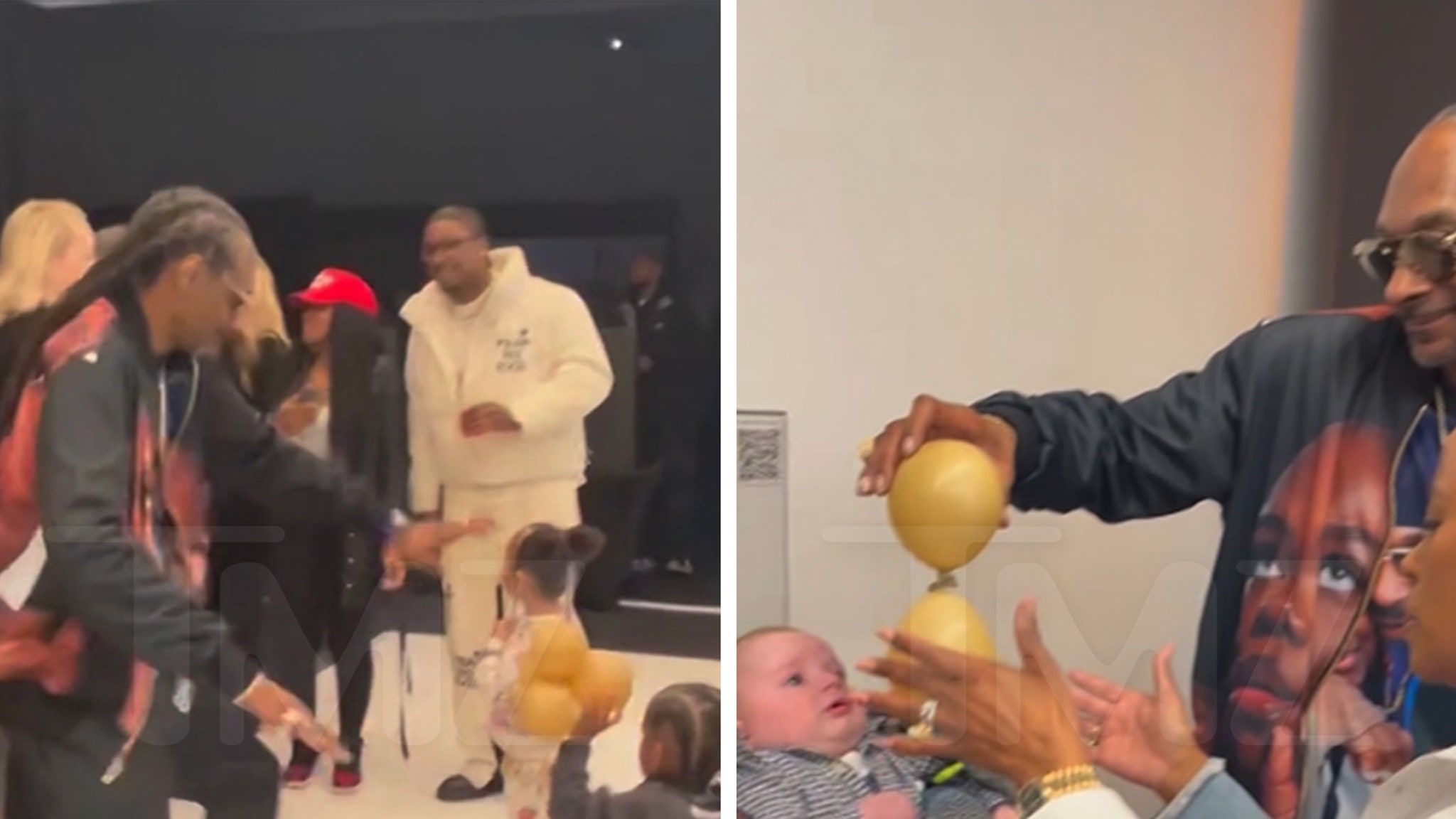 Snoop Dogg Dances With Grandchildren at Launch Event, On Video #SnoopDogg